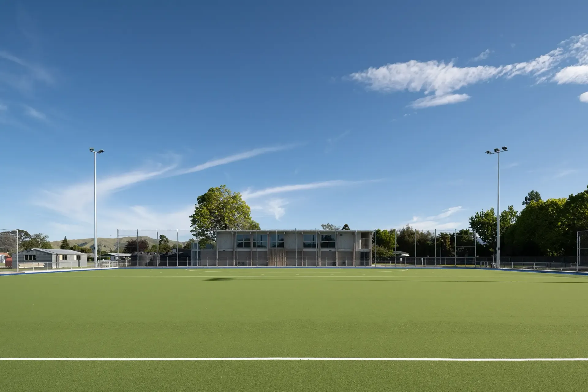 Hockey Stadium Blenheim Building Project by Robinson Construction in Blenheim, Marlborough, New Zealand