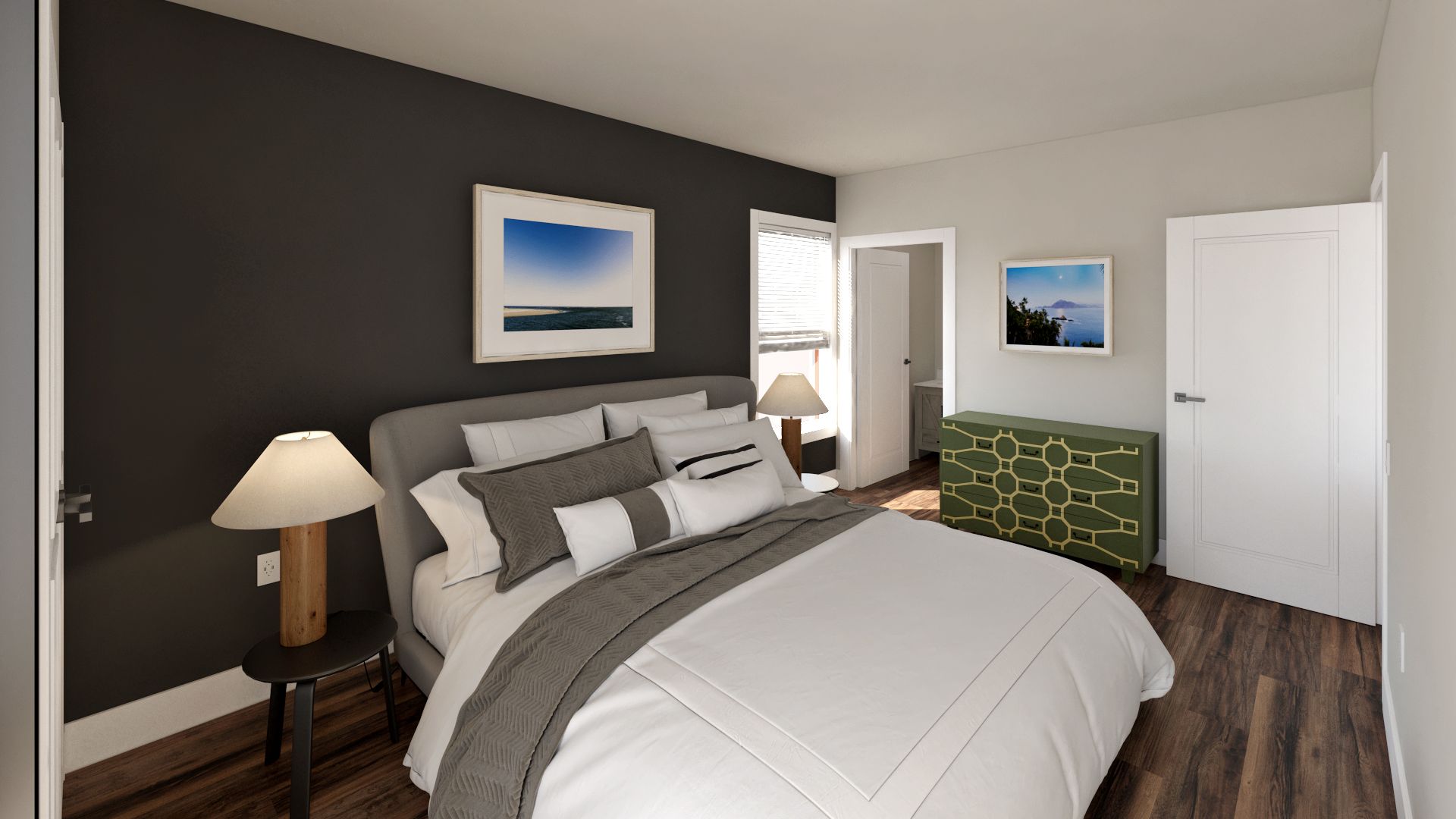 Master Bedroom, Lake Erie Condos