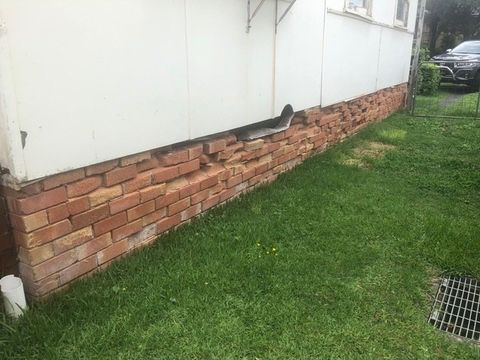Salt Damage Under Repair — Salt Damaged Bricks In Central Coast, NSW