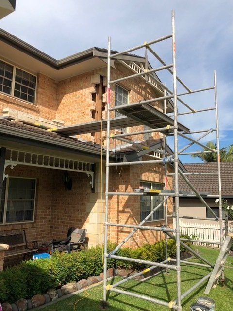 Brick House In Sunlight — Brick Repairs In Central Coast, NSW