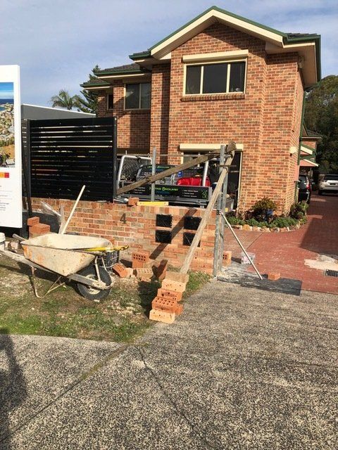 Brick Home Under Restoration — Brick Repairs In Central Coast, NSW