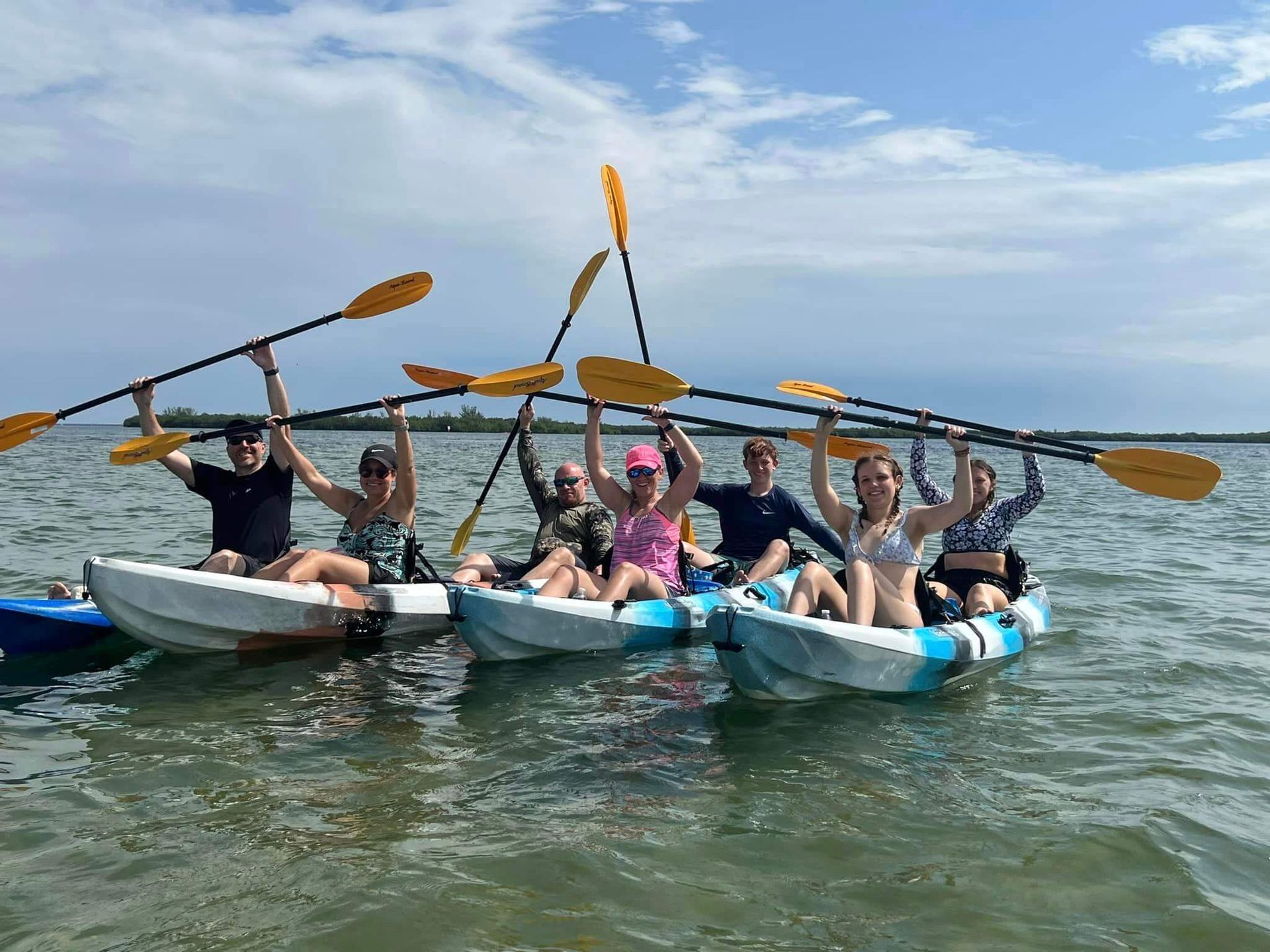 kayaking for groups and girls trips