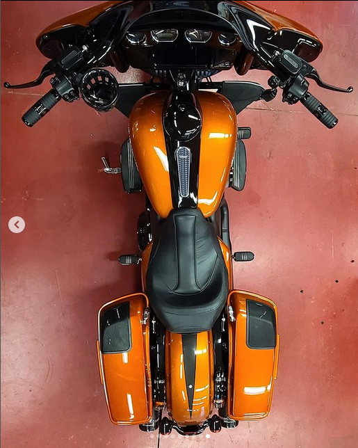 Orange Motorcycle — Sanford, ME — Sanford Sound  