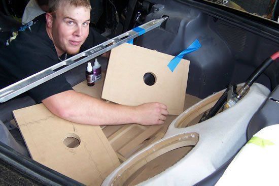 Man Holding Speaker — Sanford, ME — Sanford Sound 