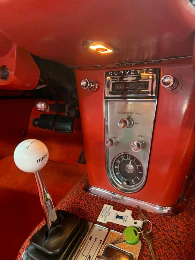 Red Car Parts With Shifter — Sanford, ME — Sanford Sound  