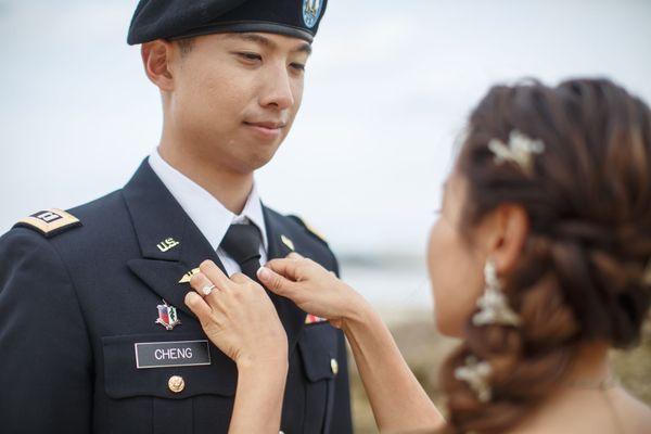 Dr. Cheng's military pinning | Best adult an pediatric dentist for fixing TMD and emergency care | Friendswood TX