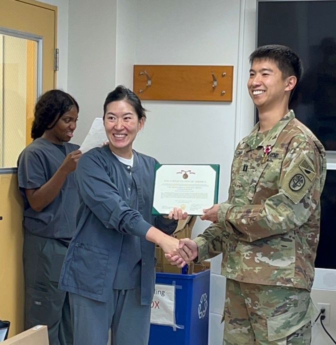 Dr. Cheng's military history | Friendswood tx top family dentist 