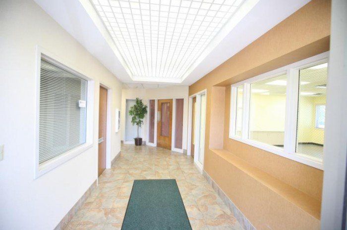 inside hallway of building