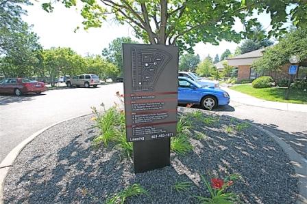 sign of building map