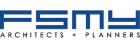 FSMY Architects + Planners logo in blue and gray text on a white background