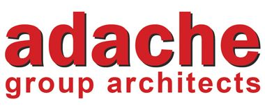 Adache Group Architects logo in red and black text on a white background