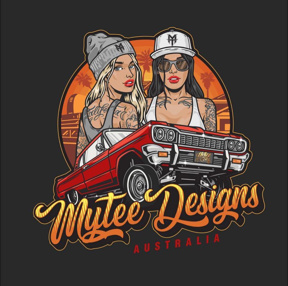 Vehicles with Capital Signs branding parked in front of sign shop, featuring Australian flag designs — Capital Signs in Fyshwick, ACT