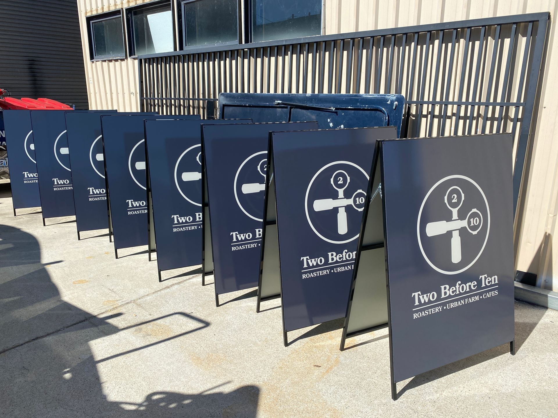 A Bunch of A-Frames— Capital Signs in Fyshwick, ACT