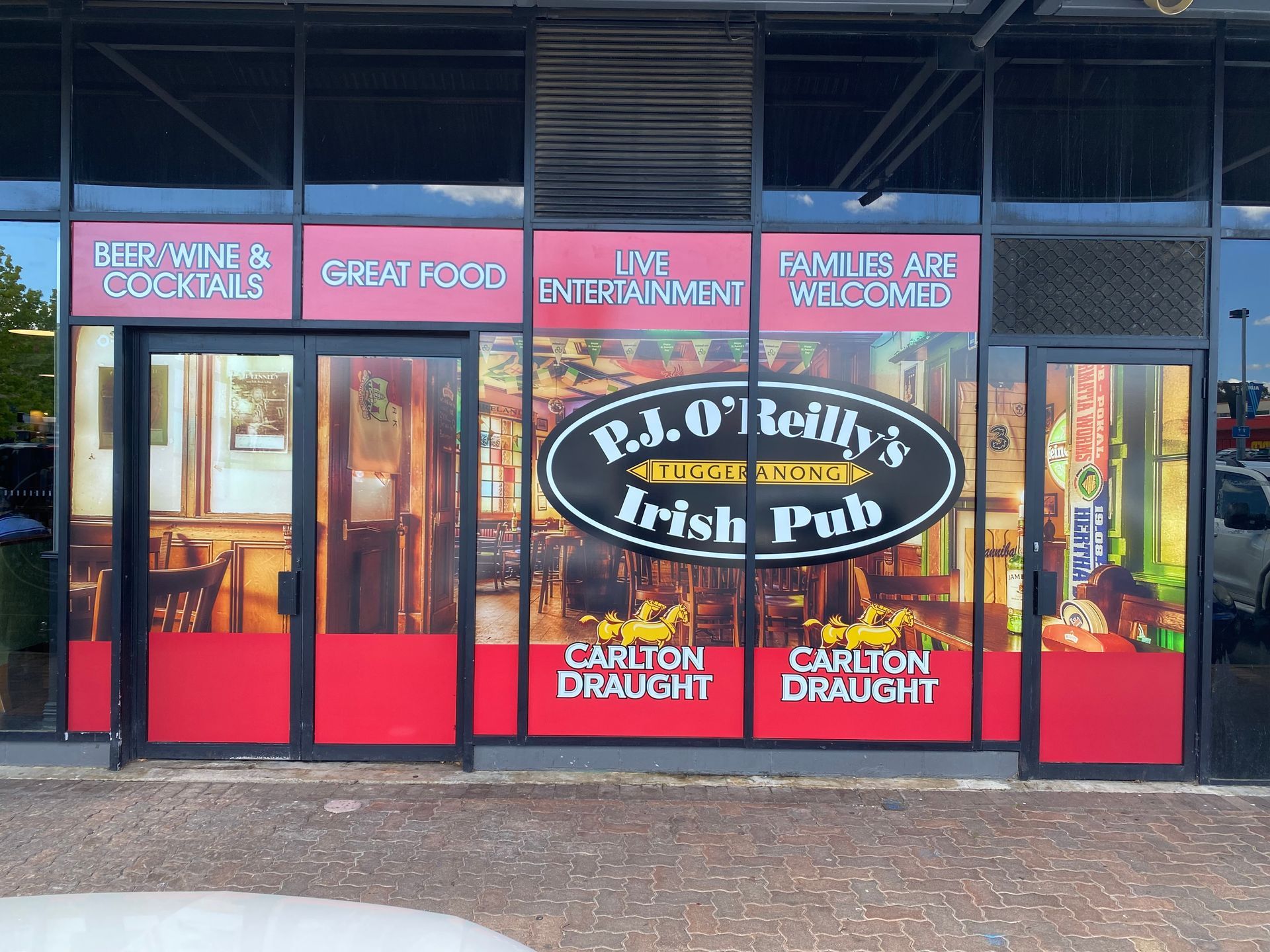 Irish Pub Shop Front