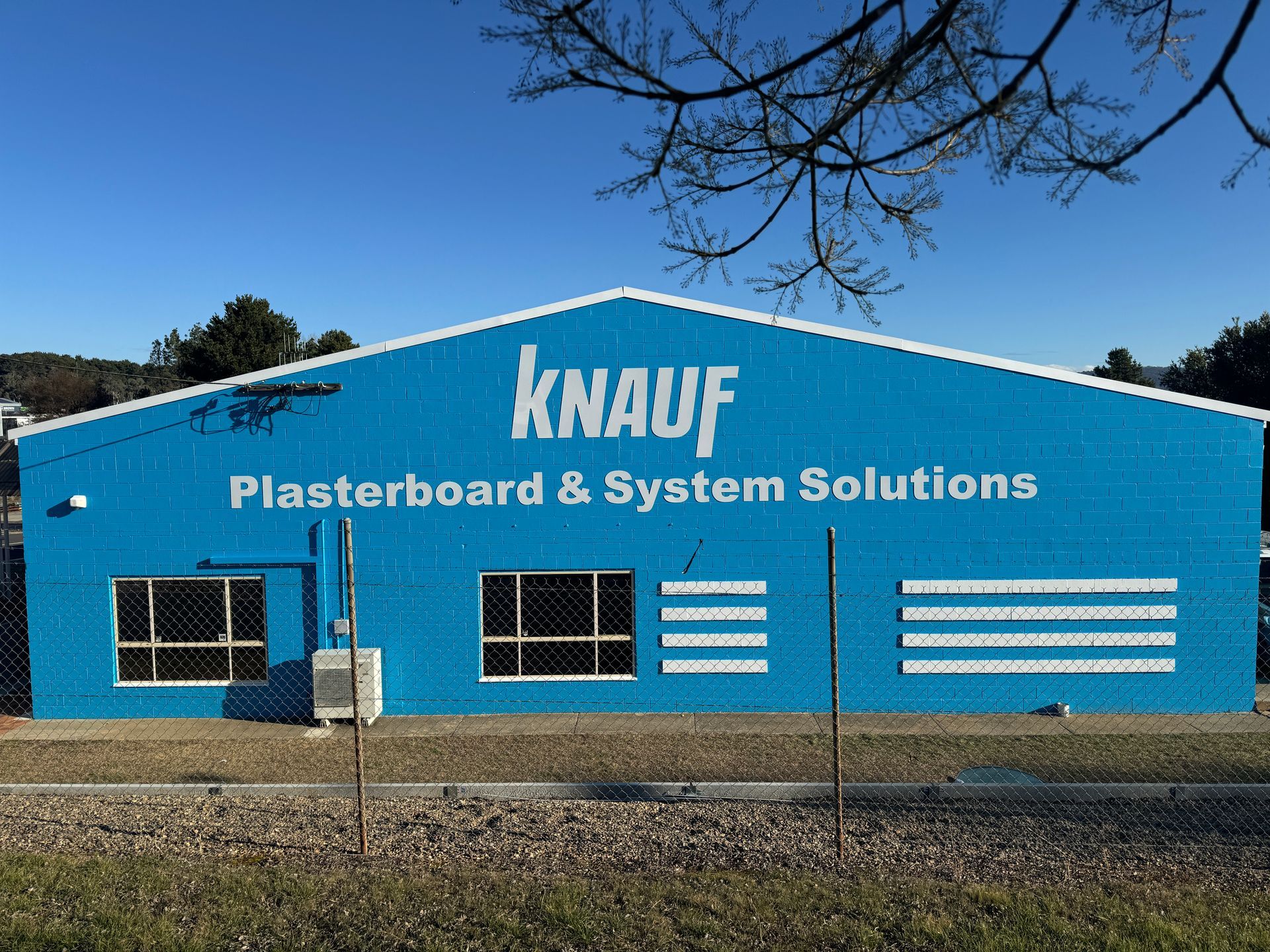 A Blue Building— Capital Signs in Canberra, ACT