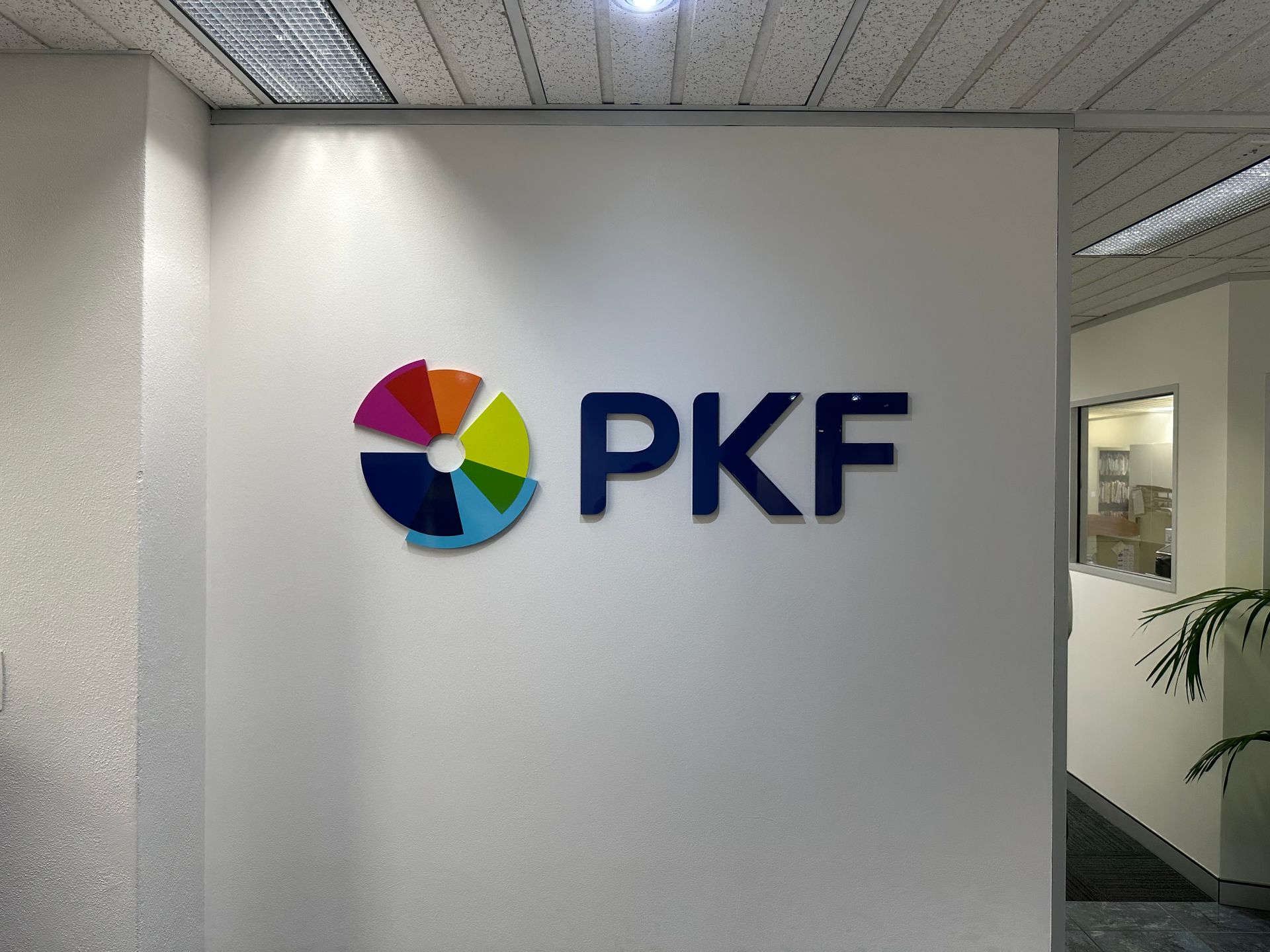 A Sign That Says PKF On It — Capital Signs in Goulburn, NSW