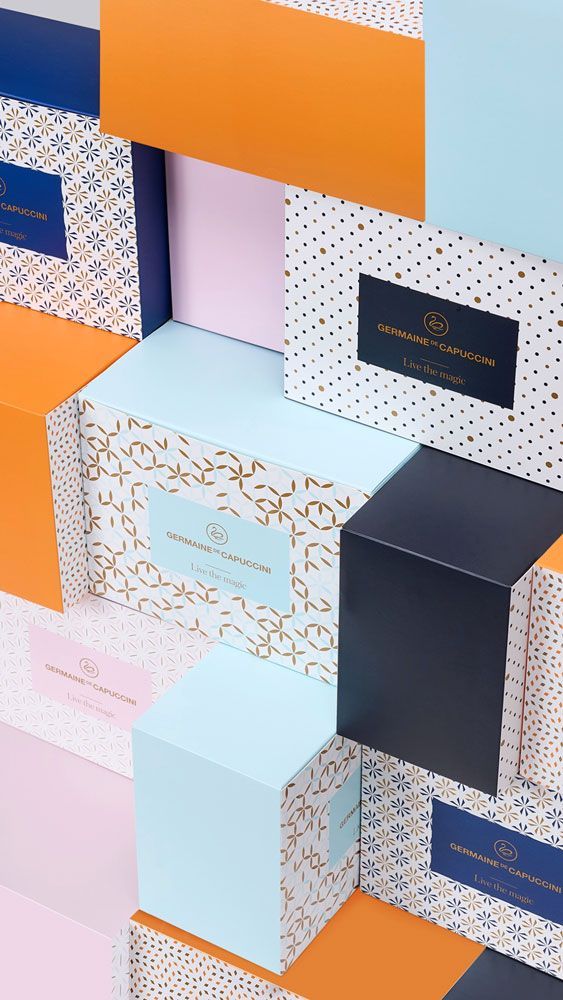 Germaine De Capuccini products with boxes — Shepparton Skin & Body