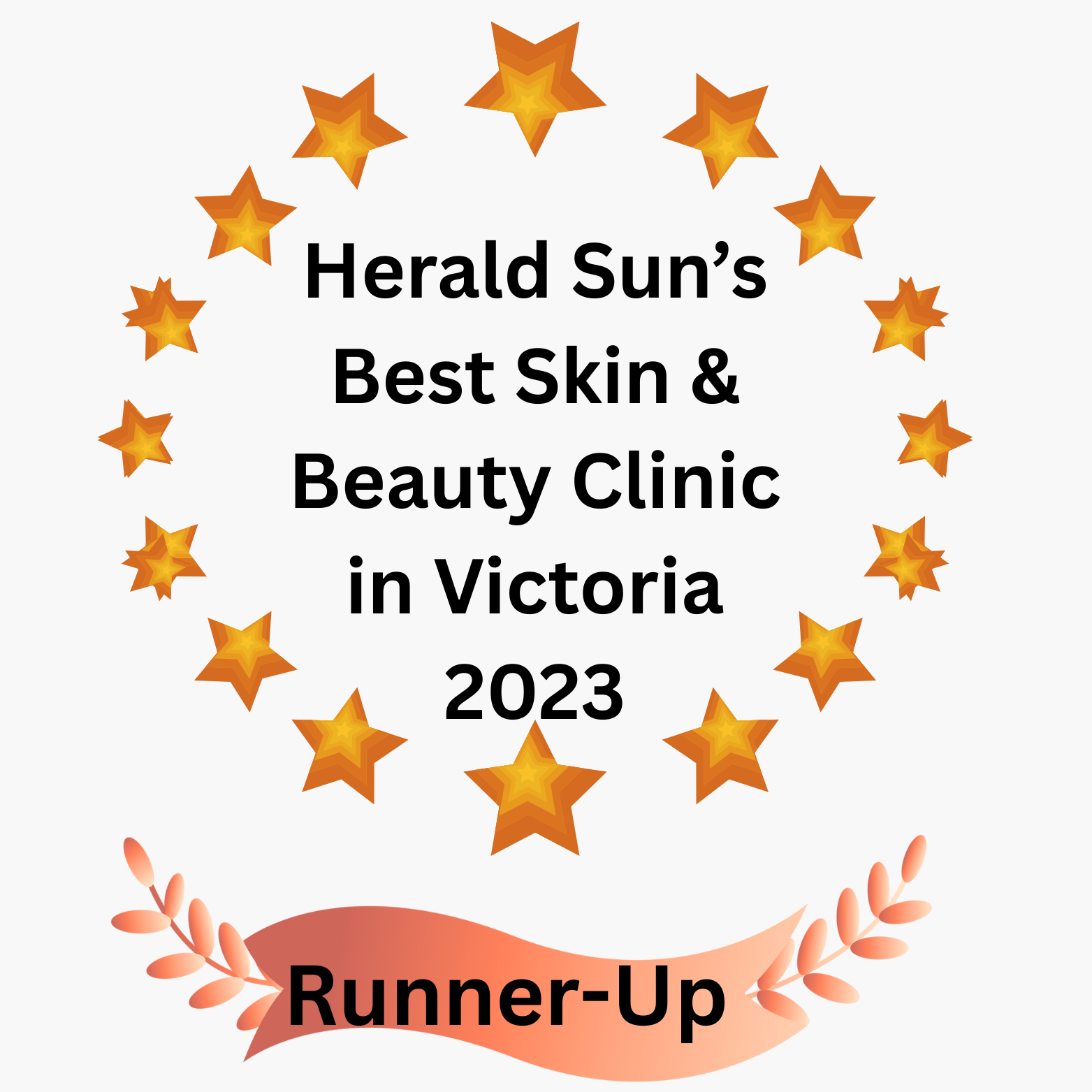 Herald Sun Runner Up Badge