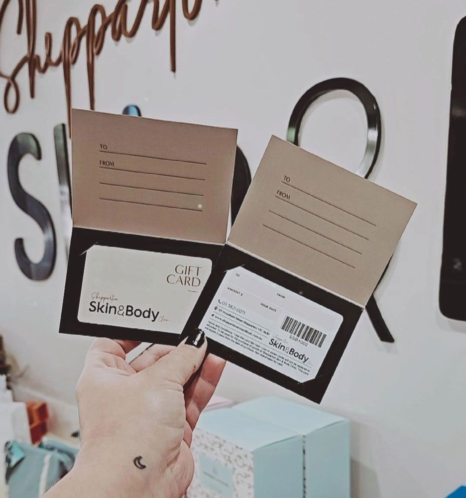 Gift Cards — Shepparton Skin & Body