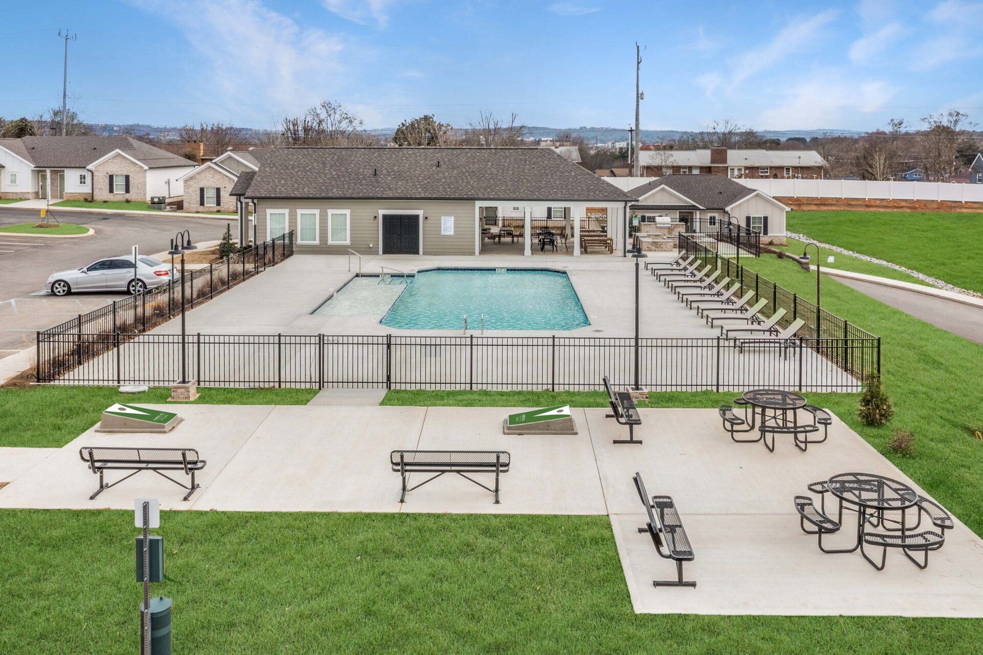 pool area at Forest Hill Villas in Chattanooga, TN.