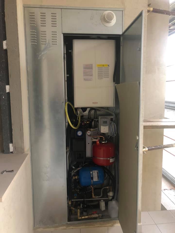 pannello di controllo impianto termico