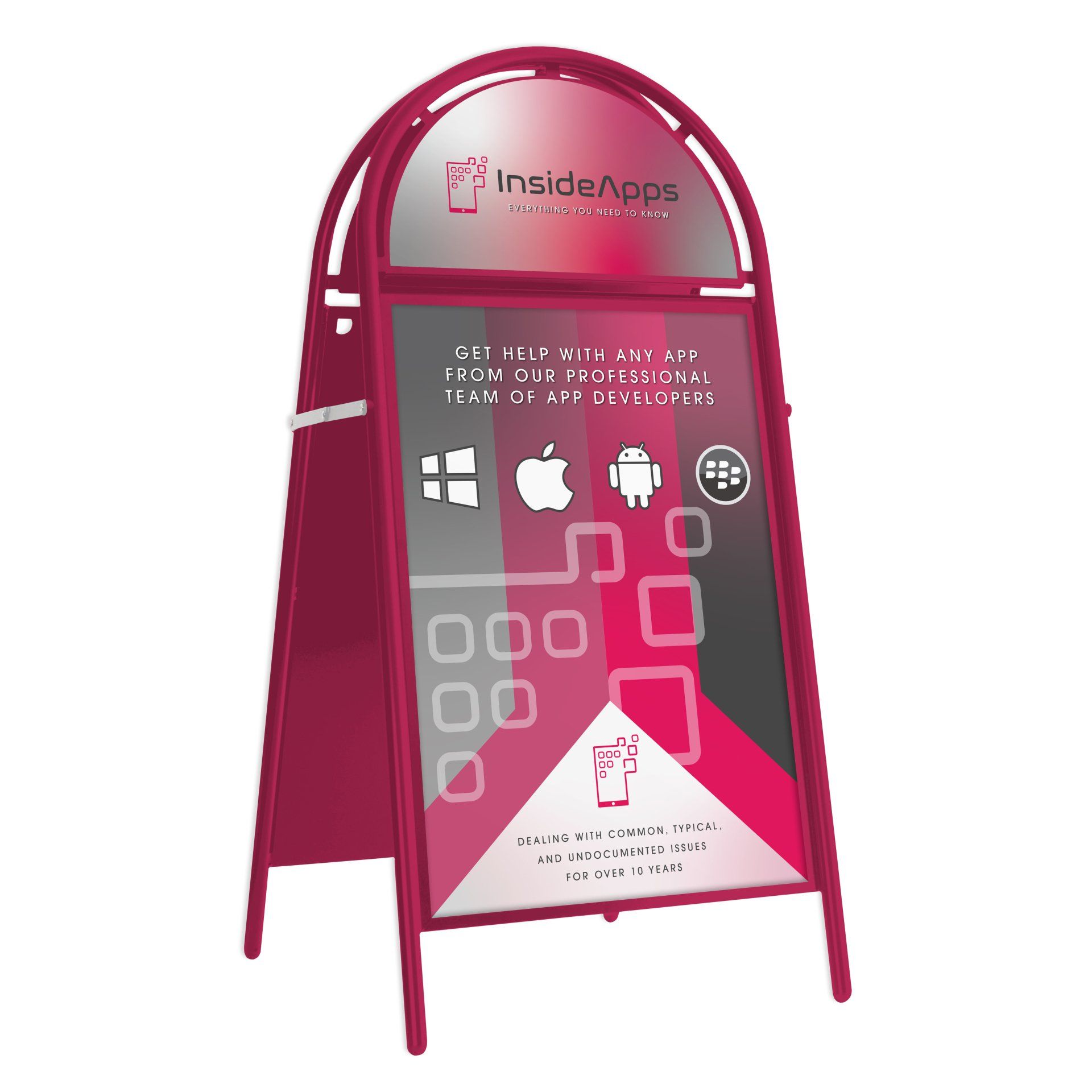 Boster A-Frame RAL Colours