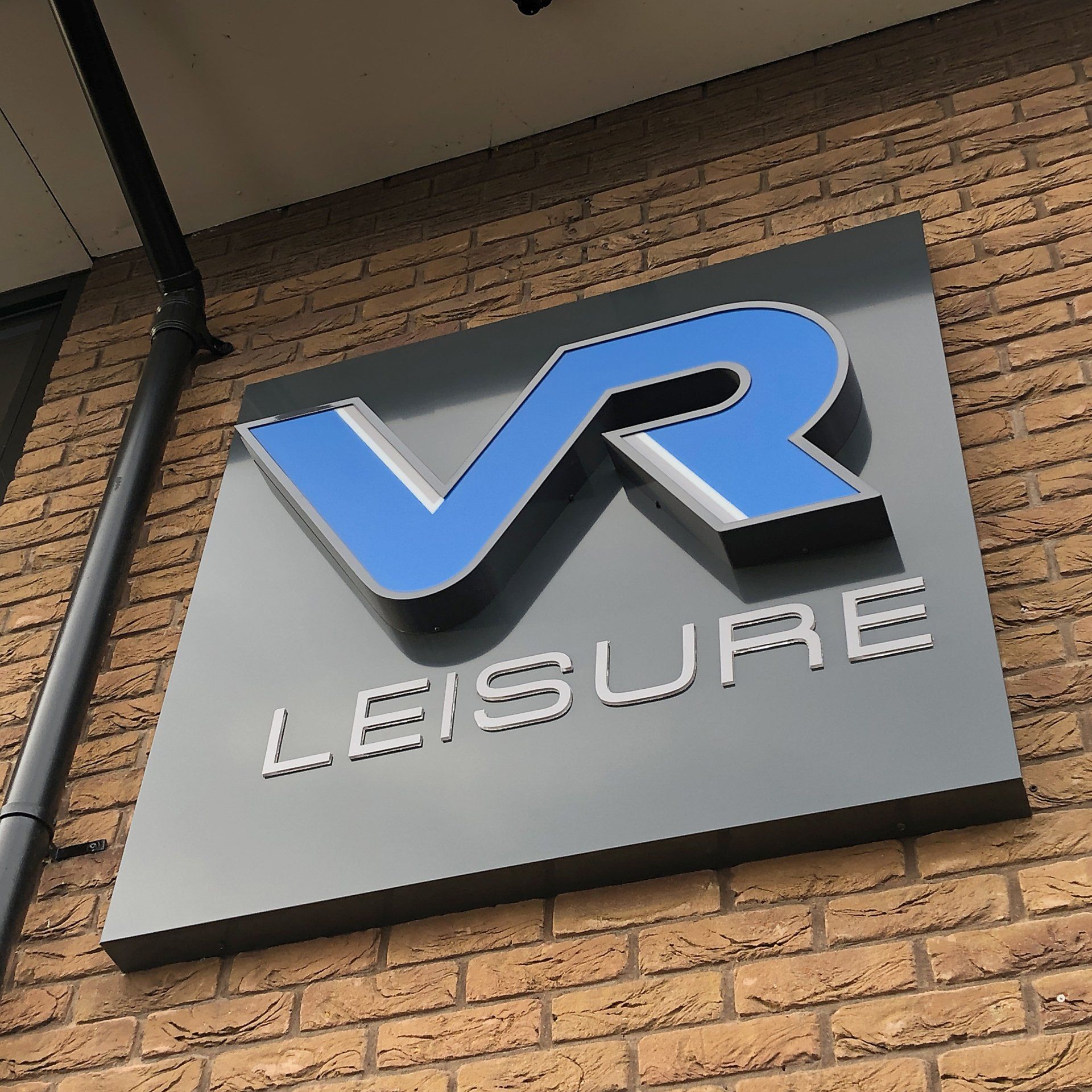 Built Up Signs Face Illuminated