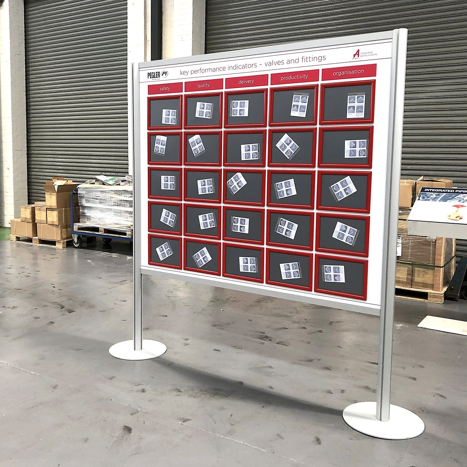 Freestanding Information Board