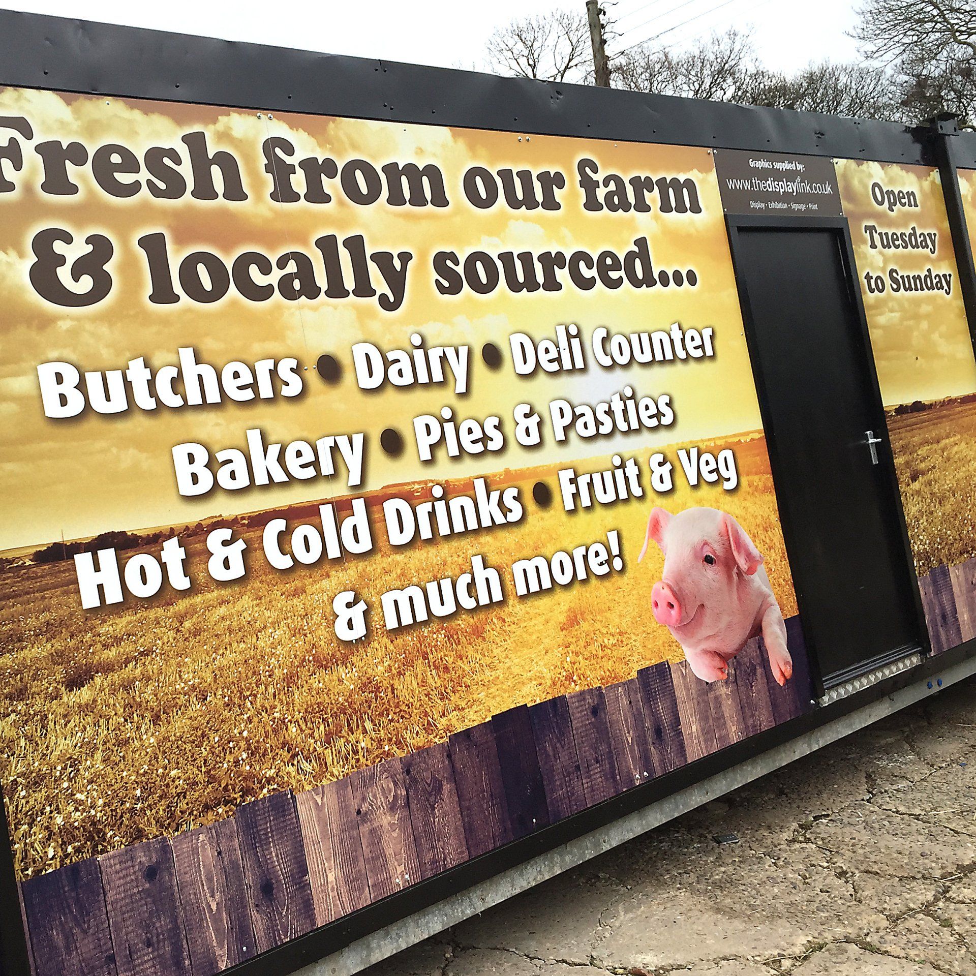 Flat Sign Panels Hoardings