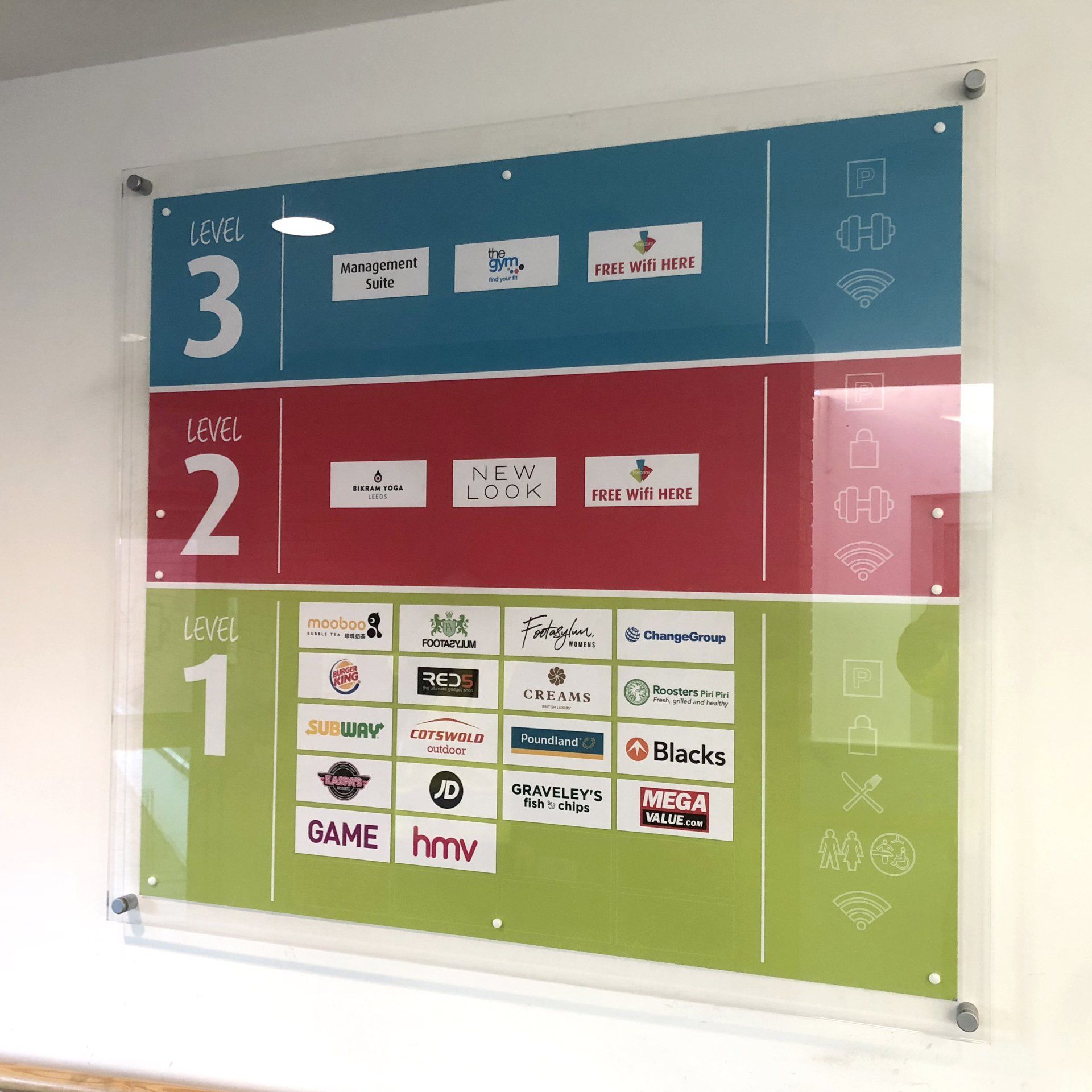 Magnetic Directory Boards