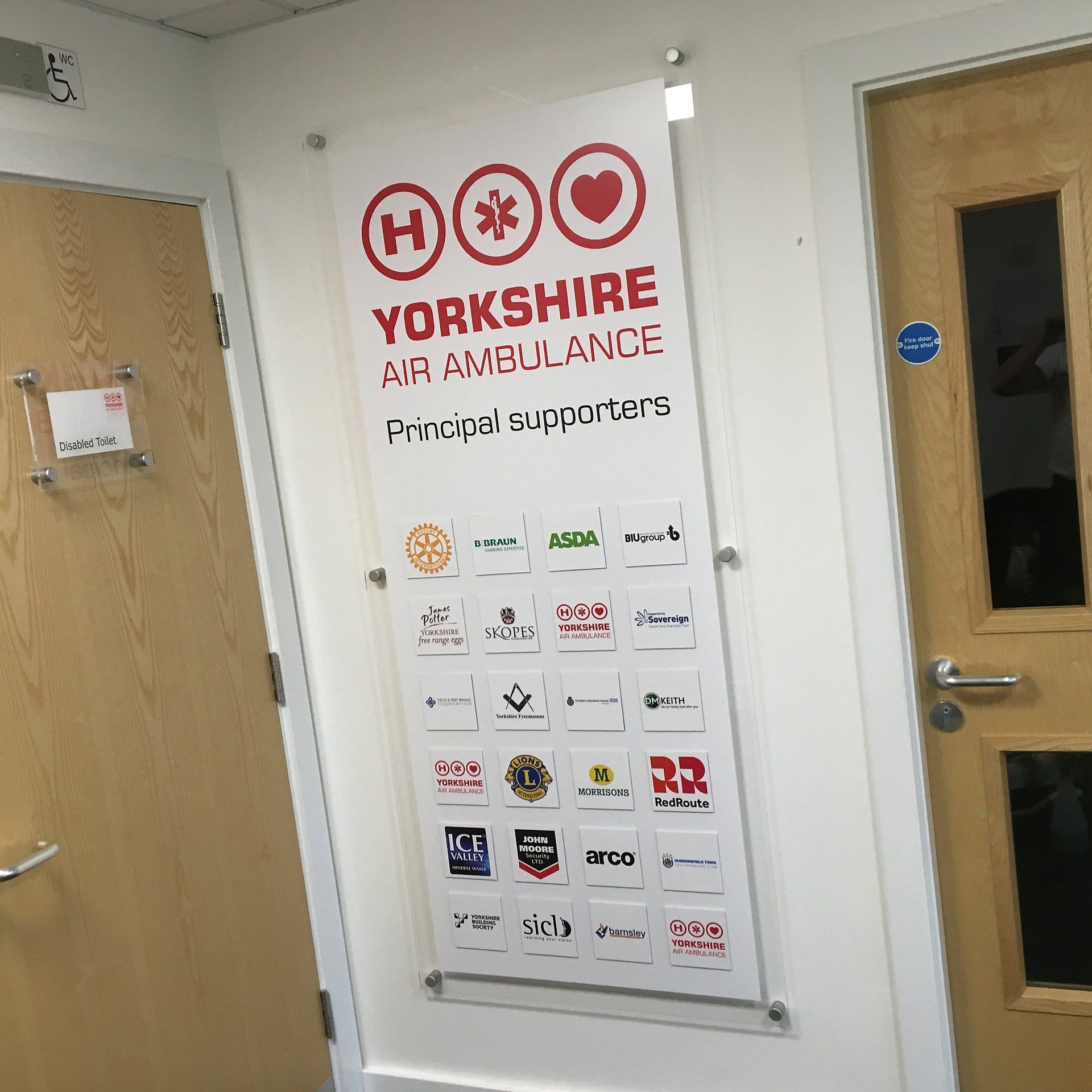 Magnetic Sponsor Boards