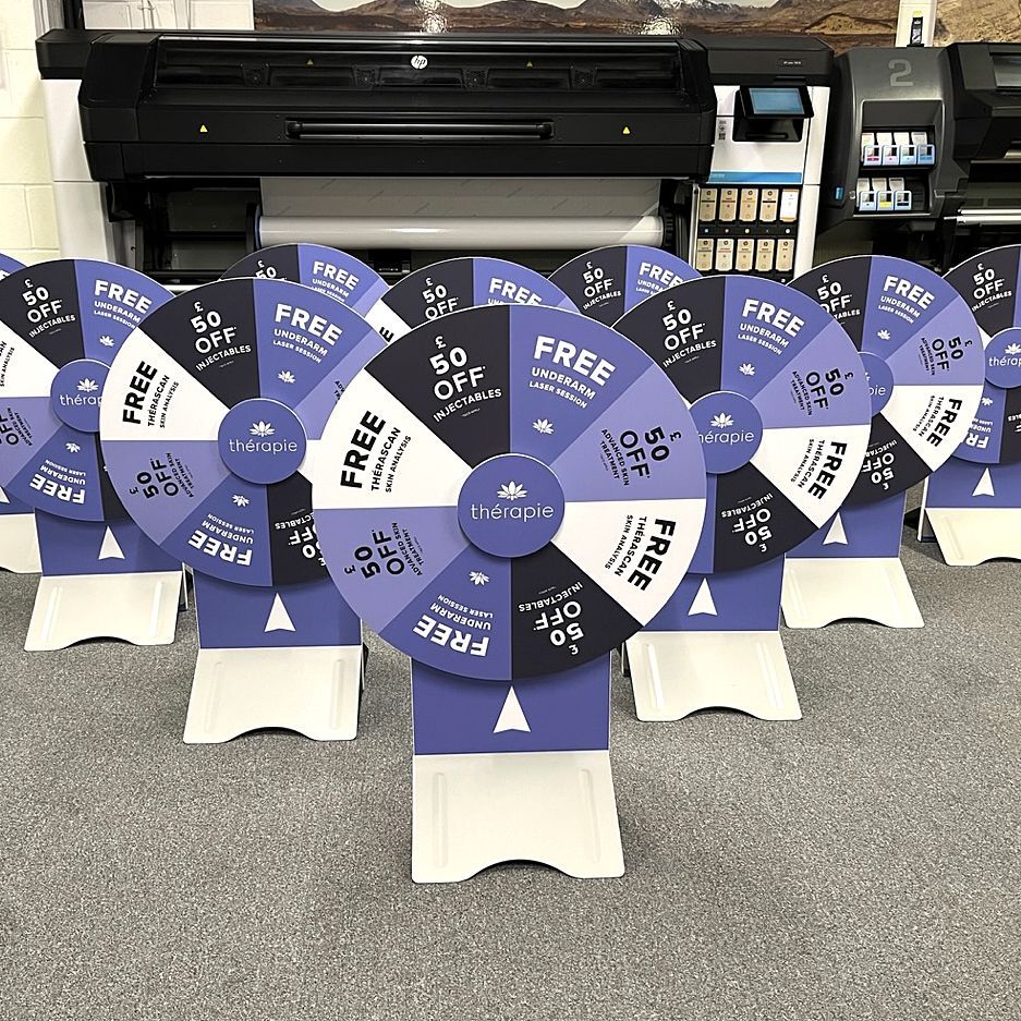 compact prize wheel