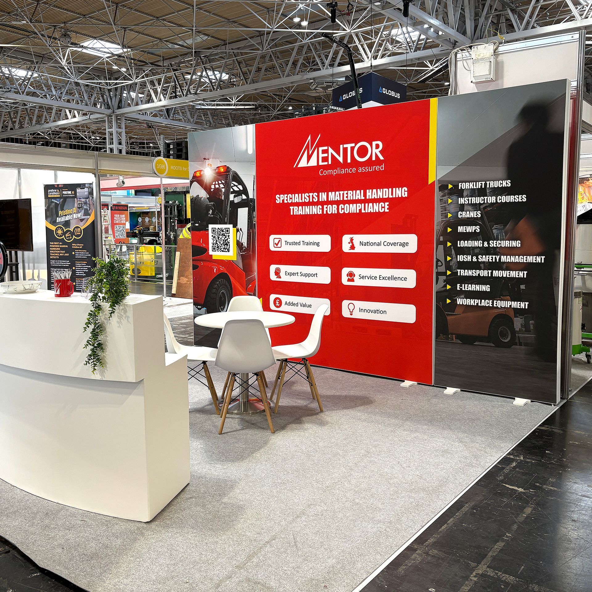 premium backlit display perfect for retail & exhibitions