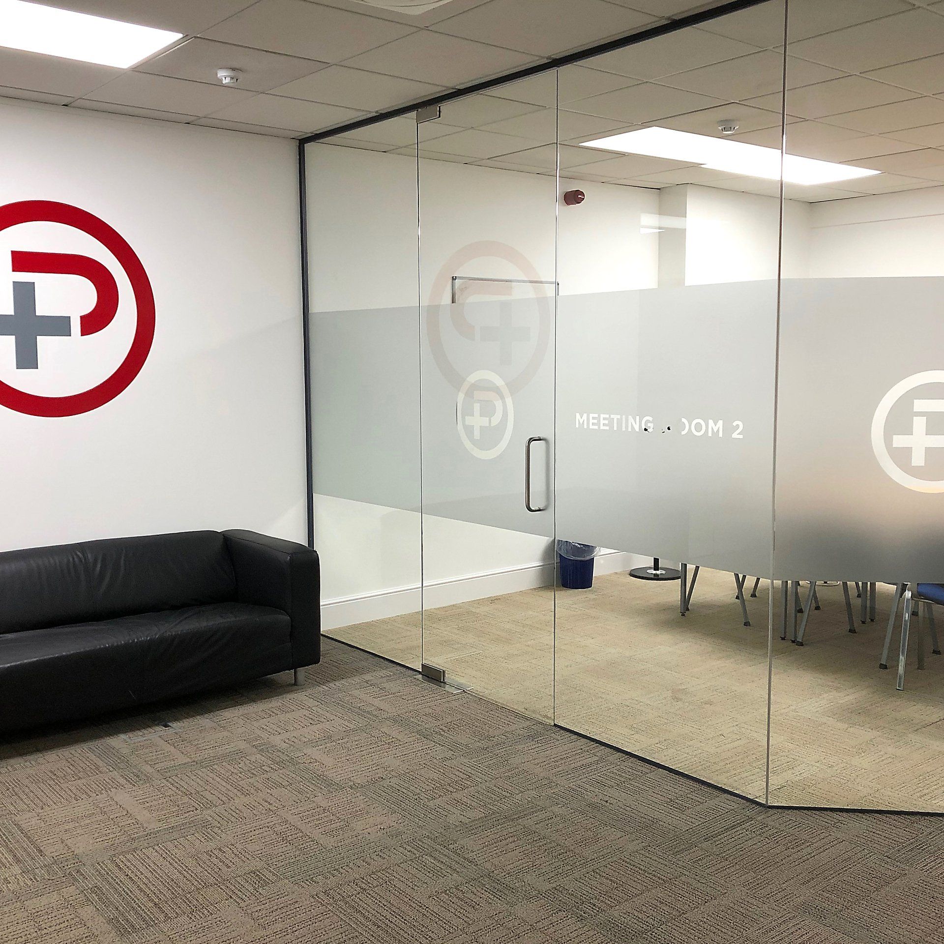 Partition Glass Frosting