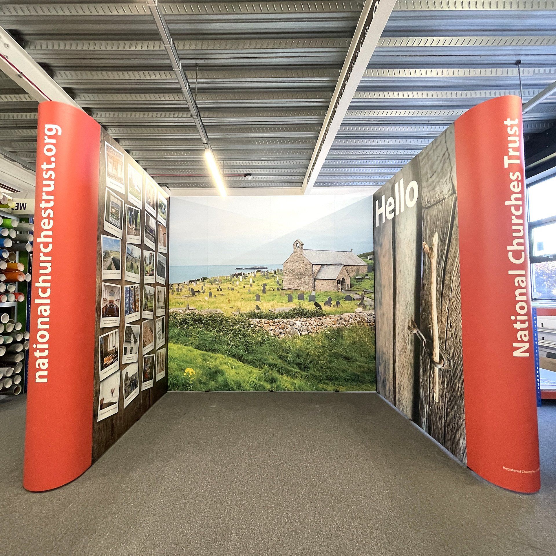 Pop Up Stands Combined