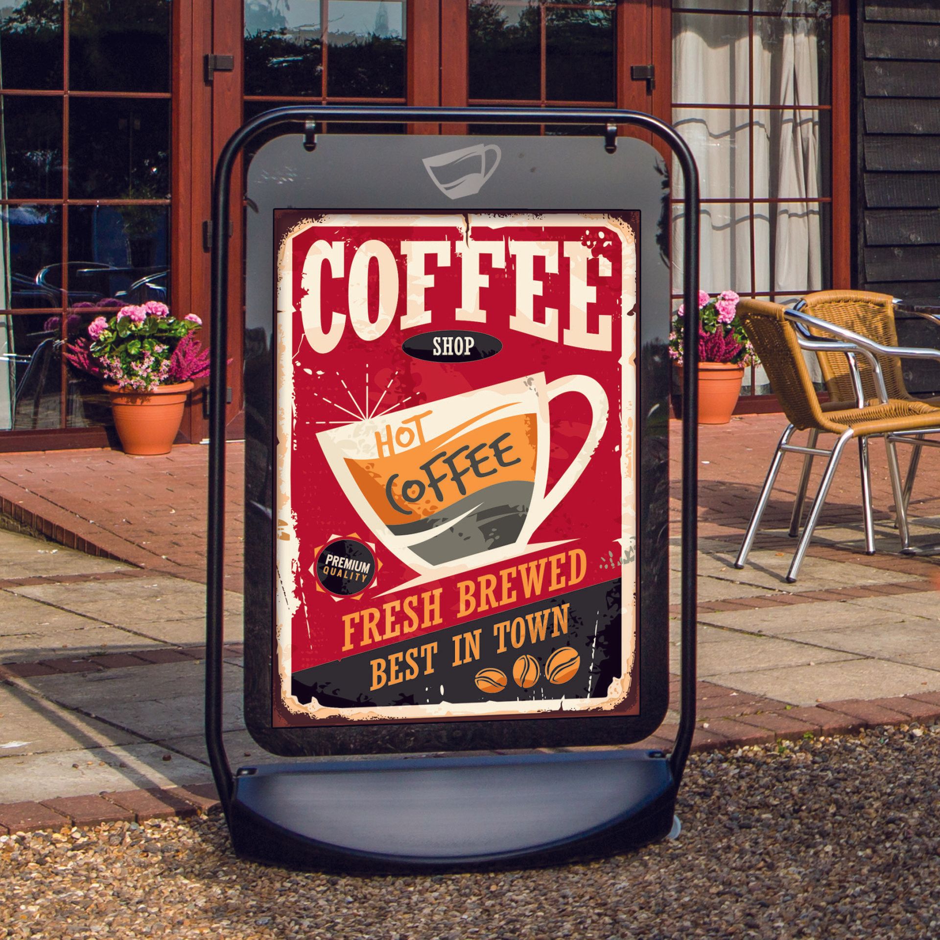 Swinger Pavement Signs