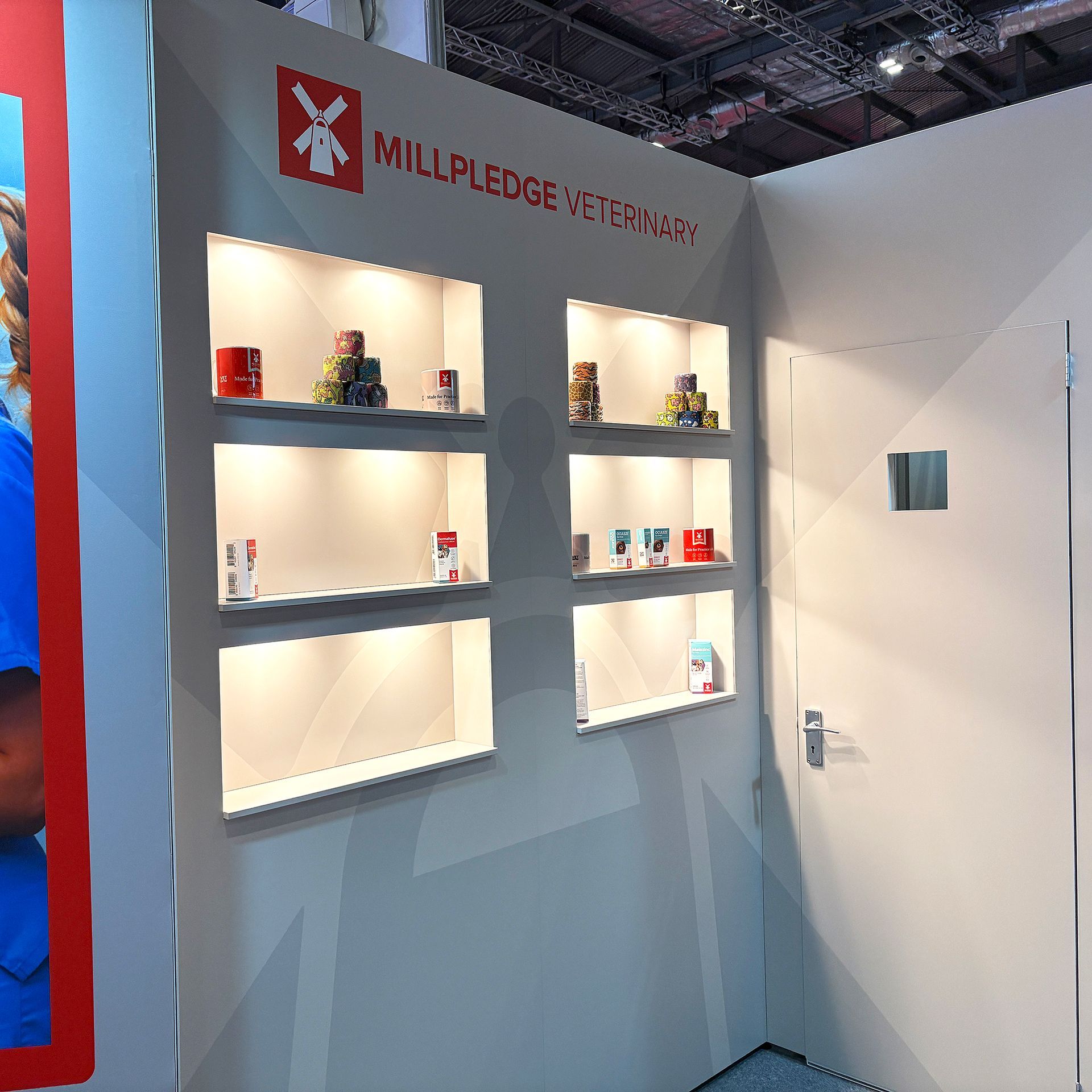 T3 shelving and lights