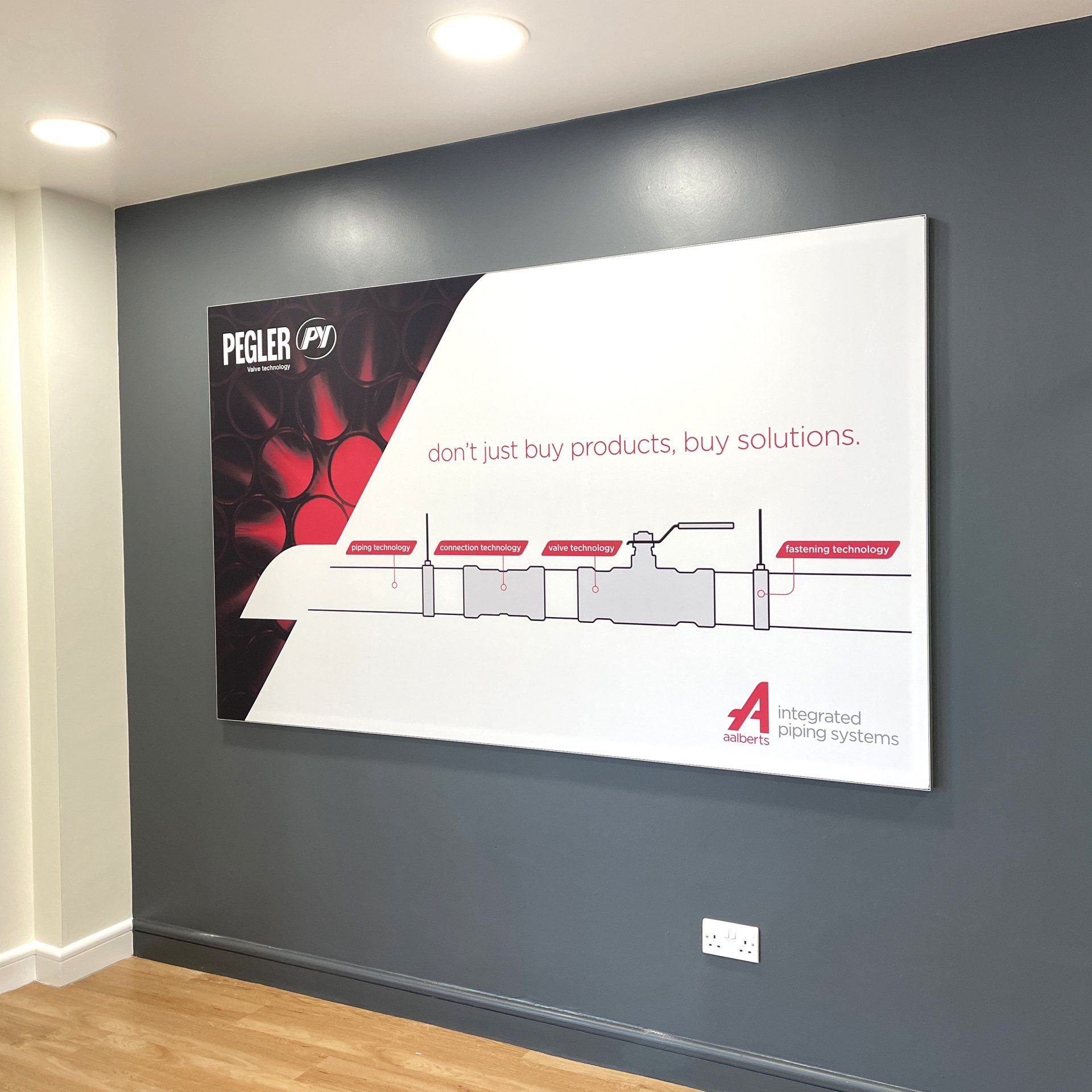 Tension Fabric Display Reception