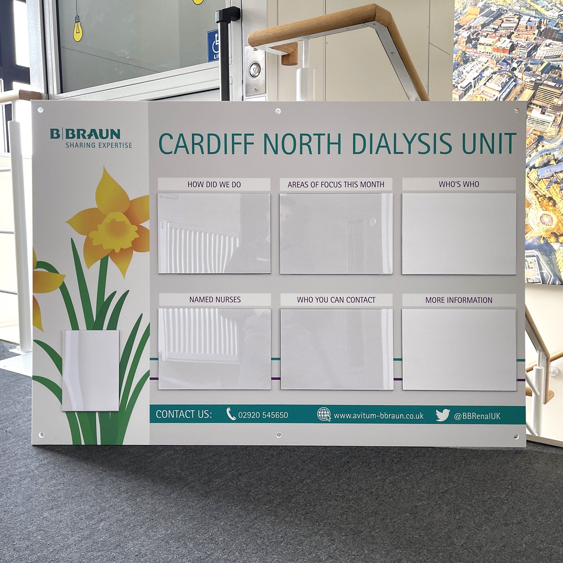 Display Board with Pockets