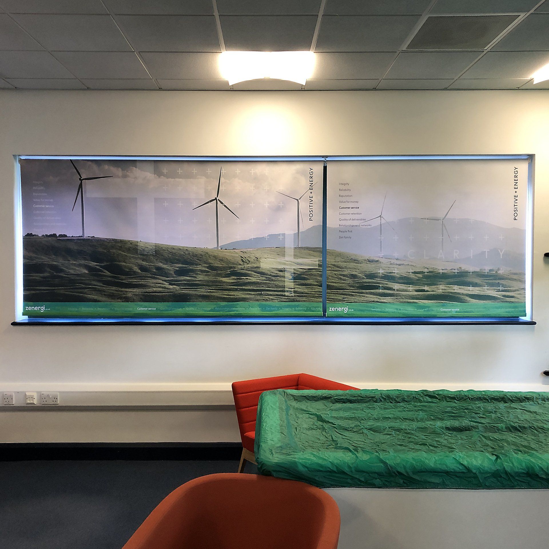 Corporate Window Banners