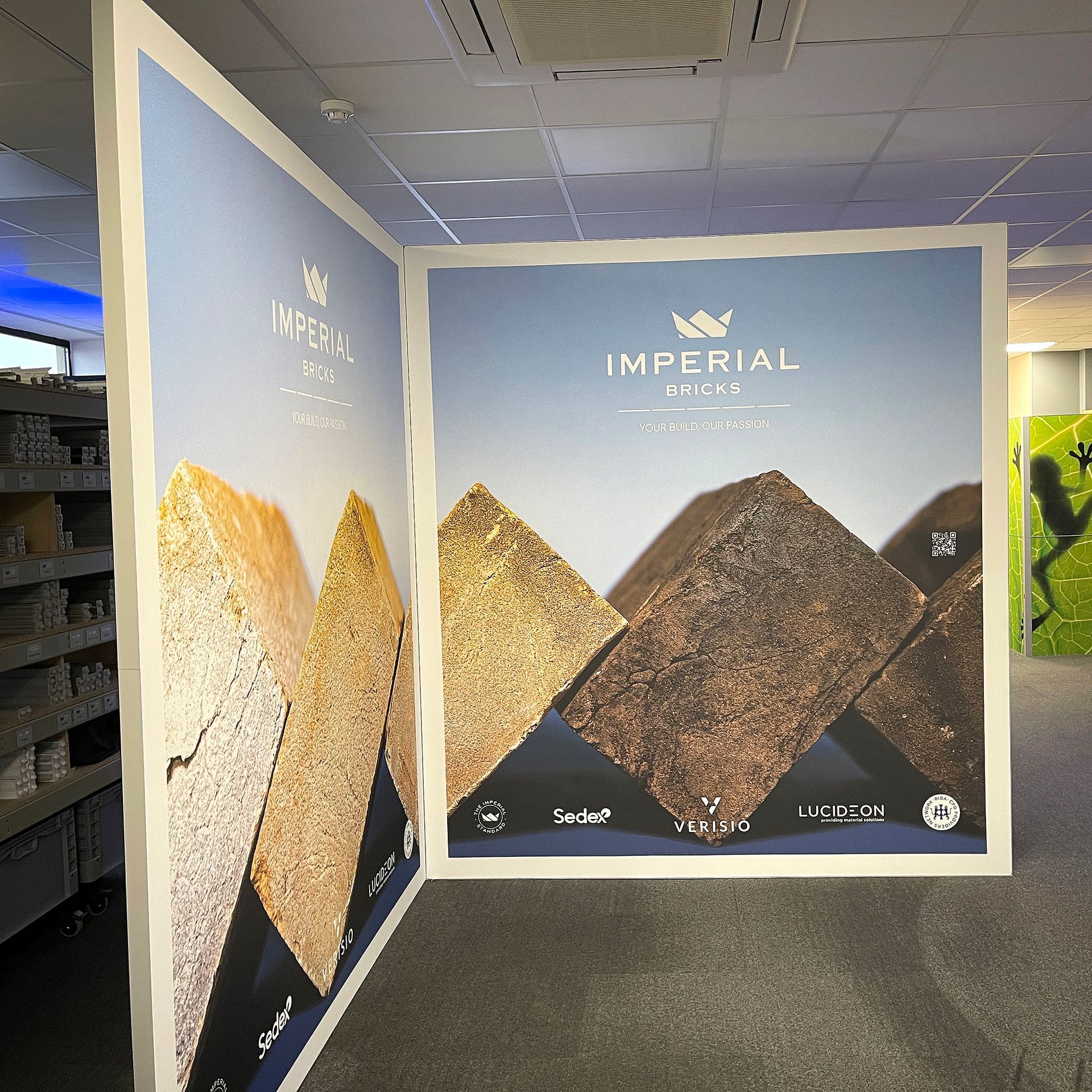 pop up fabric displays