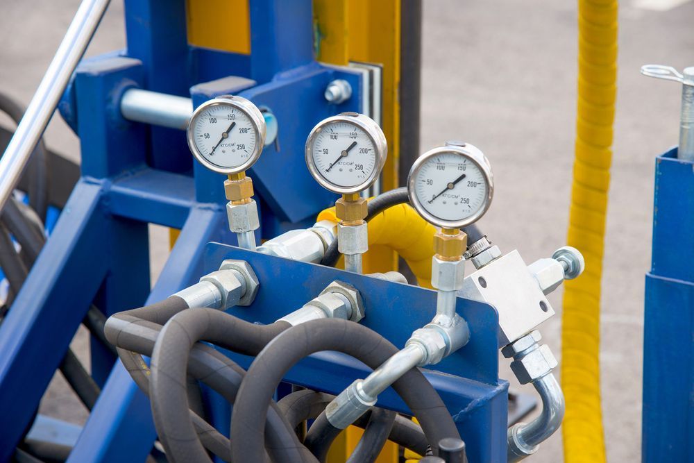 Close-Up of Three Pressure Gauges — J & H Plumbing and Gas in Belconnen, ACT