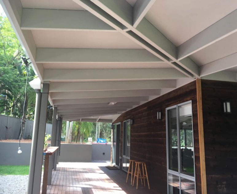 Veranda — Painting, Plastering & Roof Restoration in Mooloolah Valley, QLD