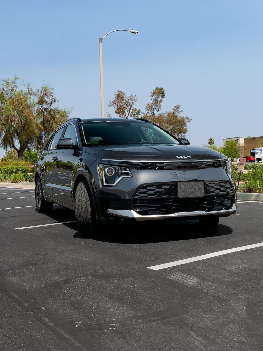 vehicle with ceramic coating parked under the sun