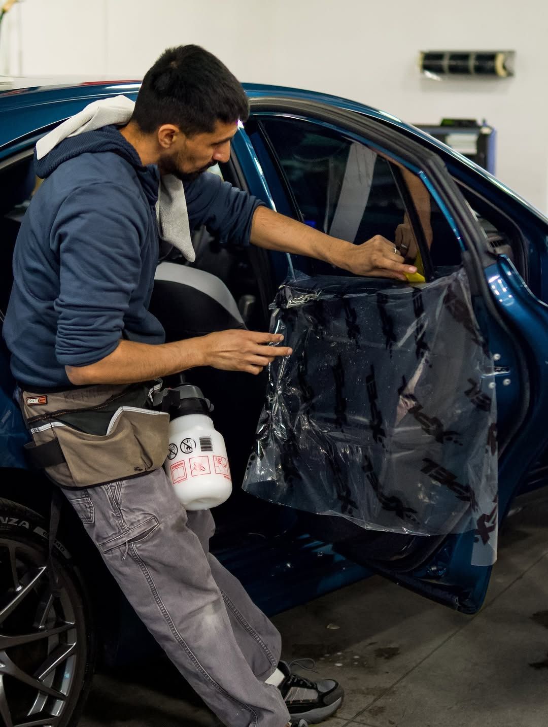 professional window tint installer