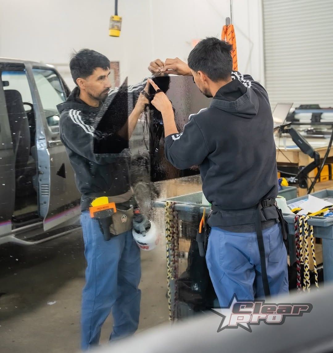 window tint installation