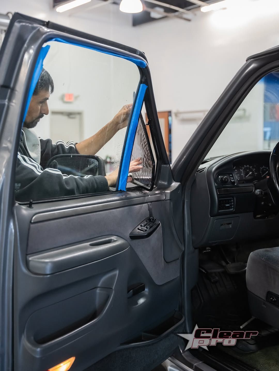 window tinting installation