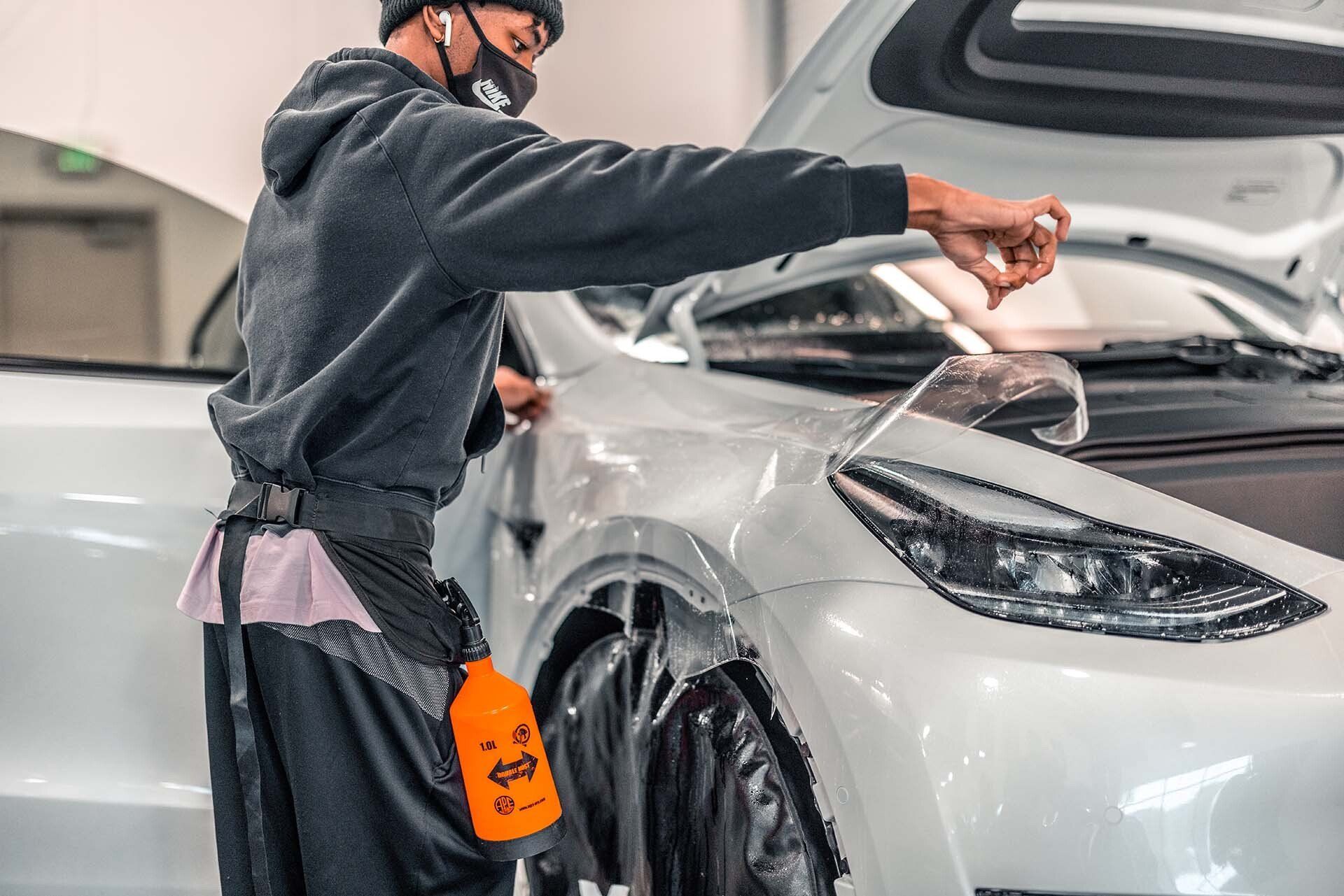 Tesla PPF installation