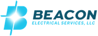 Logo for Beacon Electrical Services. Has a blue