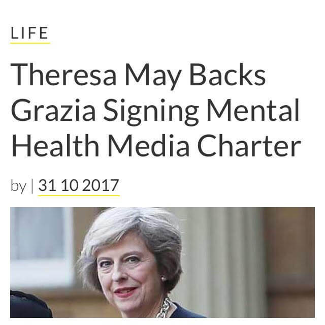 theresa may on mental health media charter
